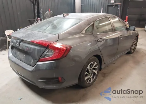 2017 Honda Civic Ex из США, поврежденный, VIN 2HGFC2F74HH562591